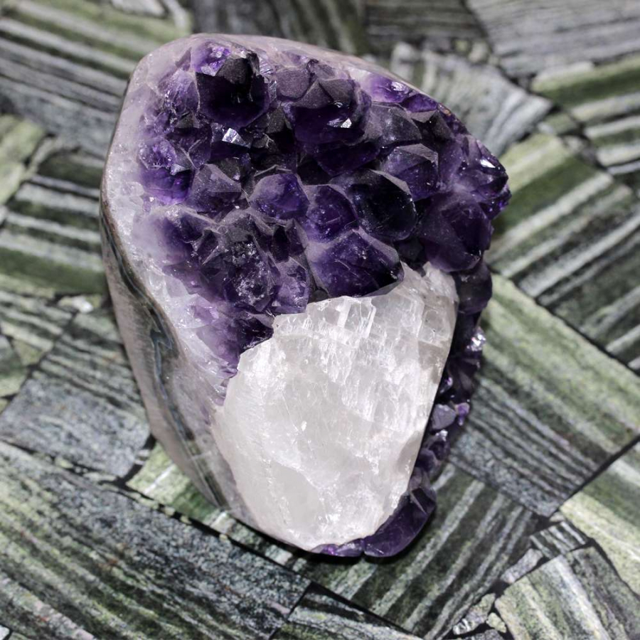 Uruguay Ametist (kiristal Ilaveli ) Kütle Taşı