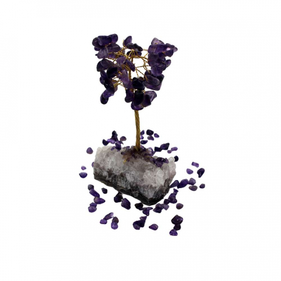 thumbAMETİST / TEL SARMAL DOĞAL TAŞ AĞAÇ