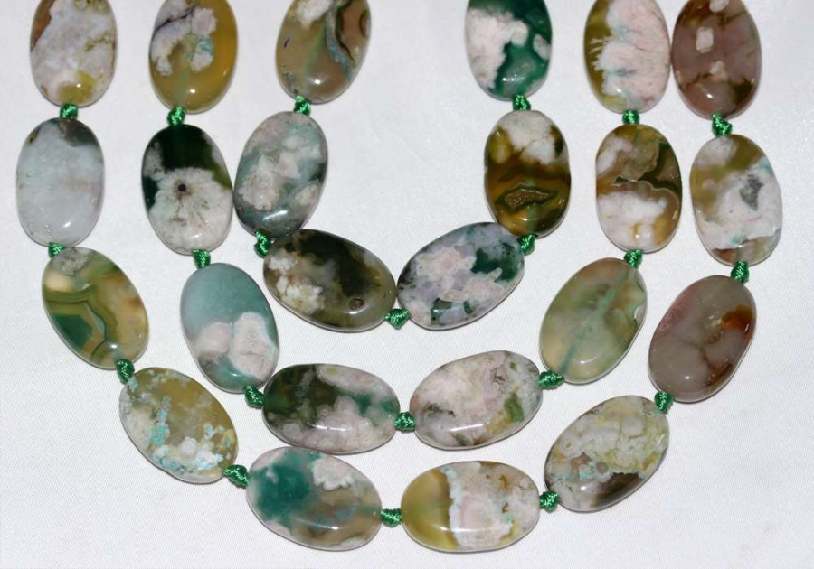 DAMARLI OVAL AKİK DOĞAL TAŞ