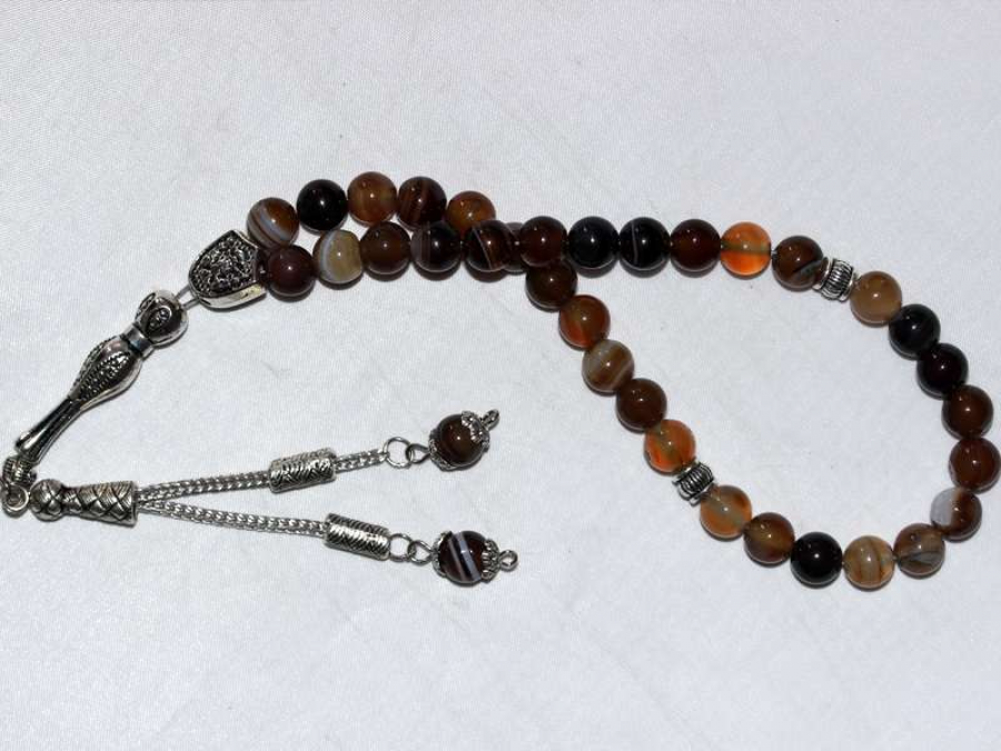 thumbAKİK DOĞAL TAŞ TESBİH