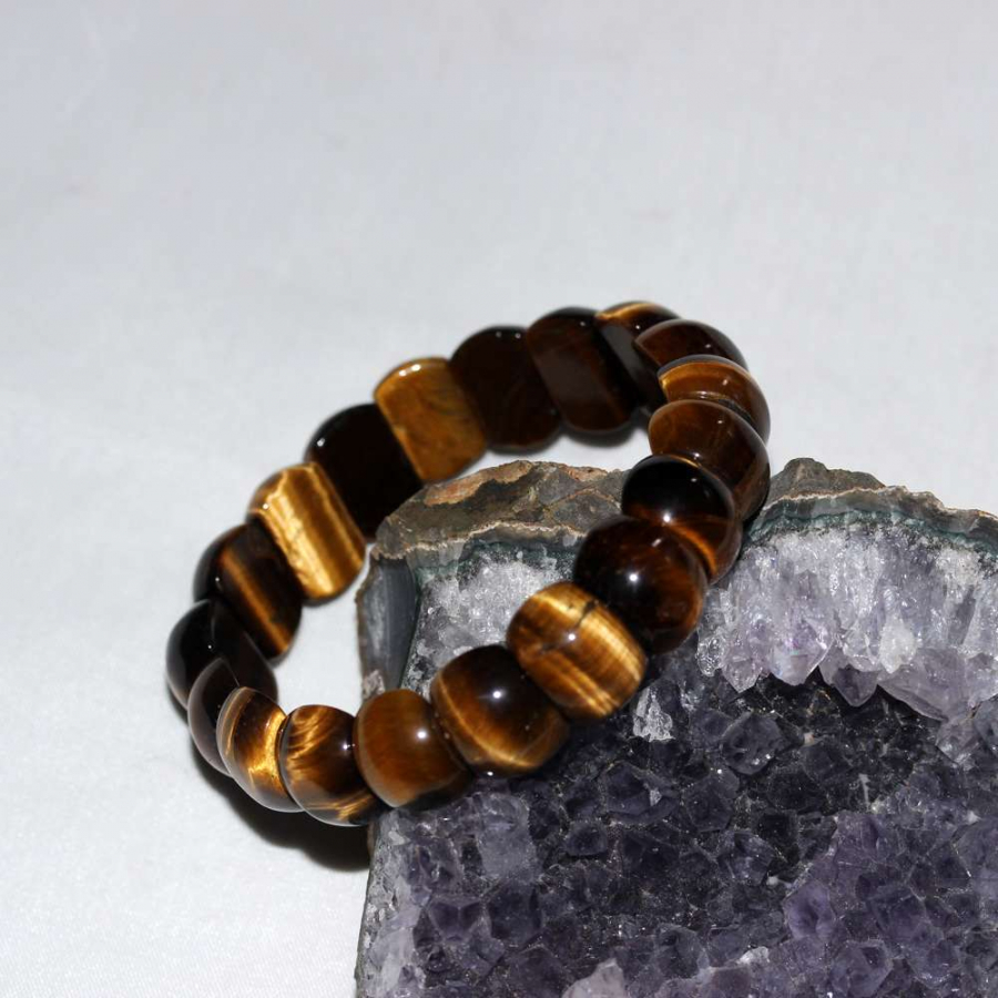 thumbKAPLAN GÖZÜ ROLEX DOĞAL TAŞ BİLEKLİK