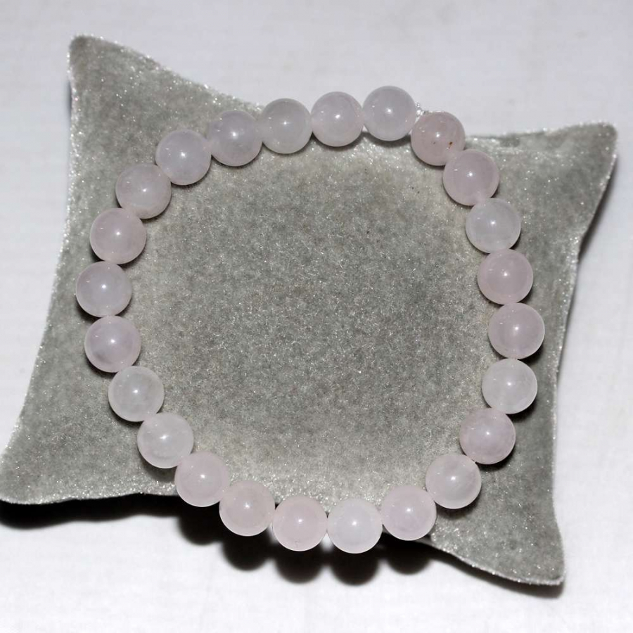 thumbPEMBE KUVARS DOĞAL TAŞ BİLEKLİK