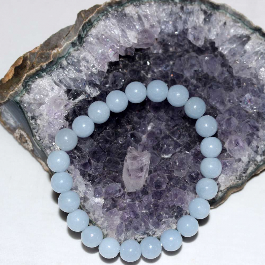 ANJELİT DOĞAL TAŞ BİLEKLİK