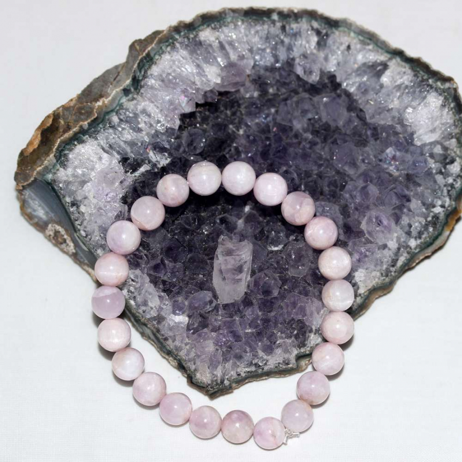 KUNZİT DOĞAL TAŞ BİLEKLİK