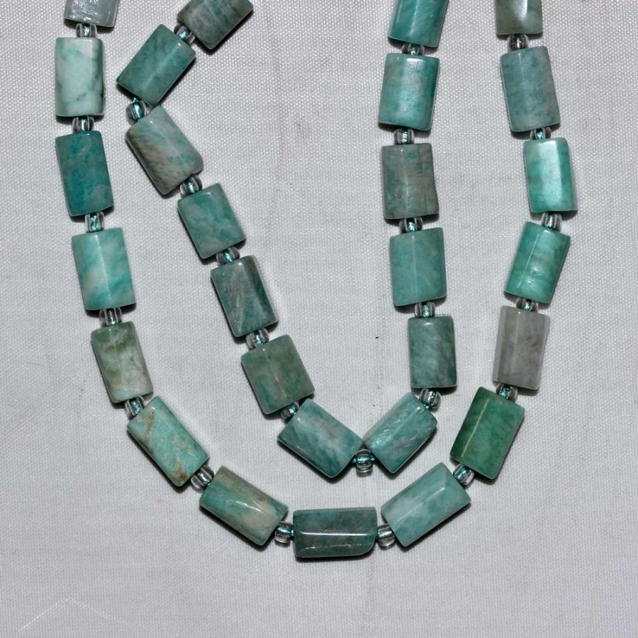 thumbAMAZONİT DOĞAL TAŞ SİLİNDİR KESİM