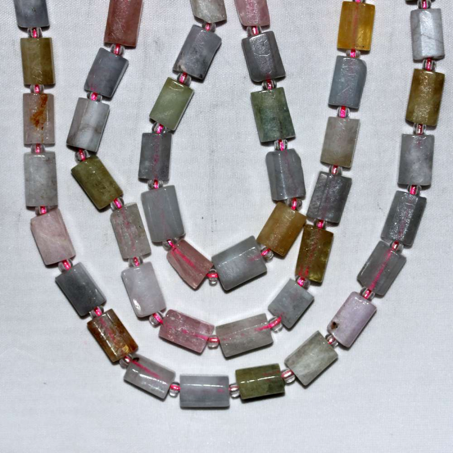 MORGANİT DOĞAL TAŞ SİLİNDİR KESİM