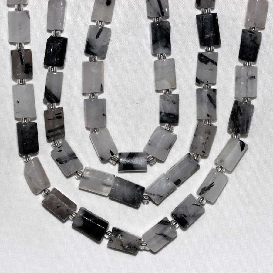 RUTİL KUVARS DOĞAL TAŞ SİLİNDİR KESİM