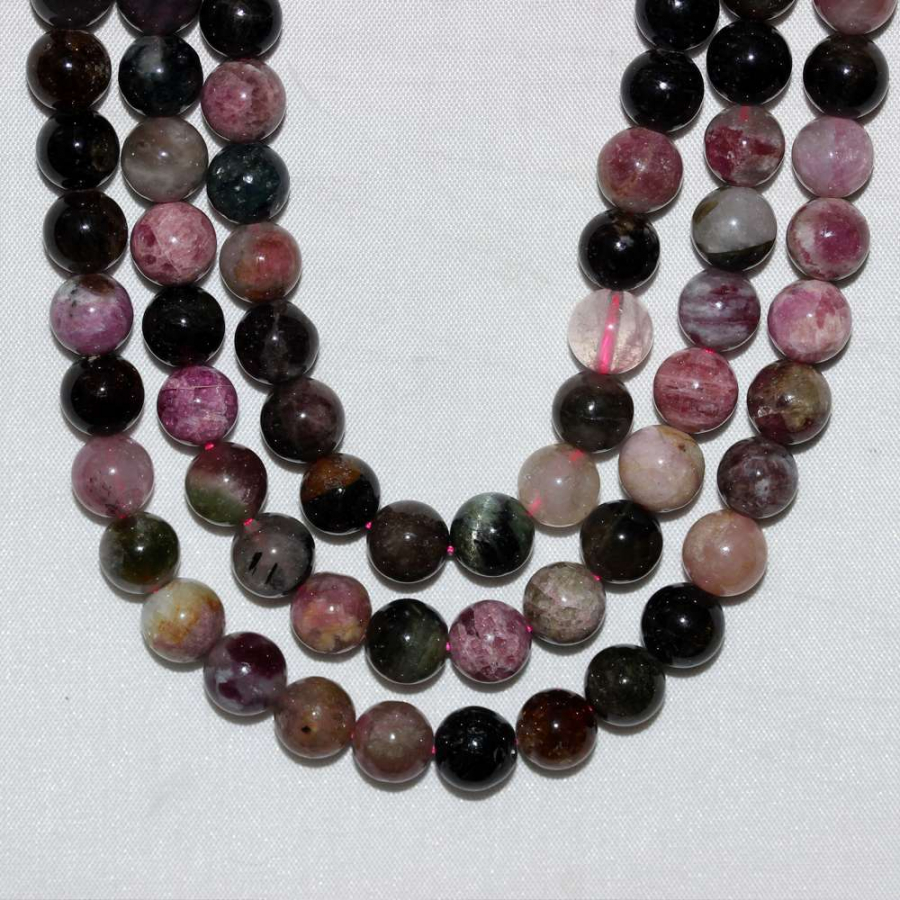 8mm TURMALİN (A KALİTE) DOĞAL TAŞ